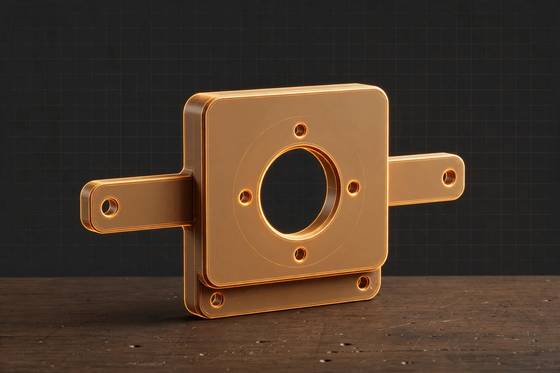 AI illustration of the Camera bracket (3D-printed)