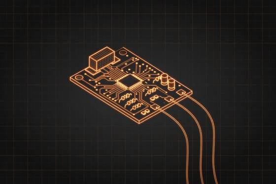 AI illustration of the ExpressLRS receiver