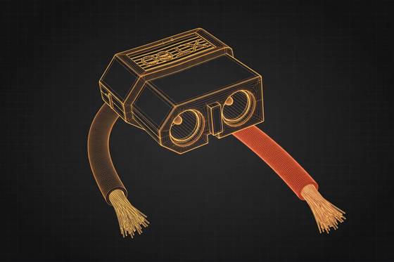AI illustration of the XT60 pigtail lead
